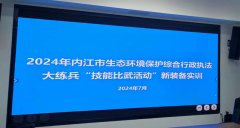 <b>我司參加2024年內(nèi)江市生態(tài)環(huán)境保護(hù)綜合行政執(zhí)法大練兵“技能比武活動”新裝</b>